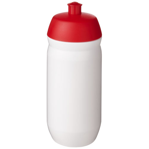 Bouteille de sport publicitaire 500 ml HydroFlex™ Rouge / Blanc